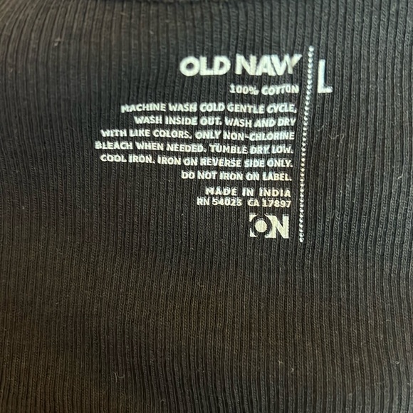 NWOT Vintage Black Tank with Black Sequence - Picture 5 of 6